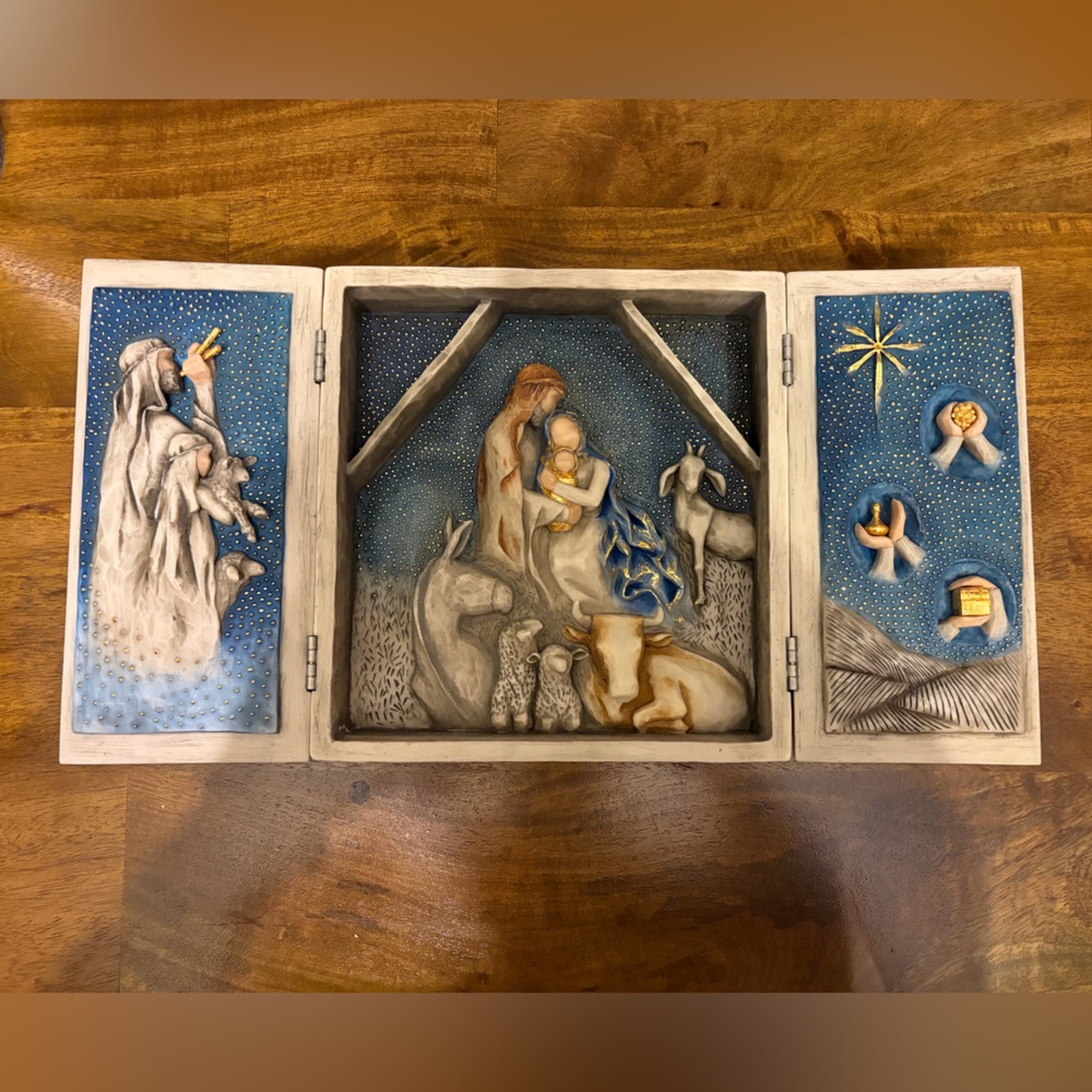 Demdaco Willow Tree Starry Night Nativity Display